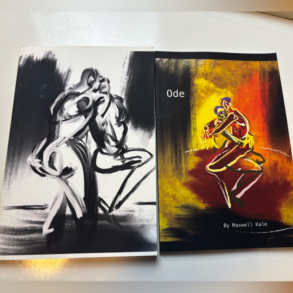 A Farewell to Color Paperback book by Maxwell Lee Kale Ode Paperback book by Max